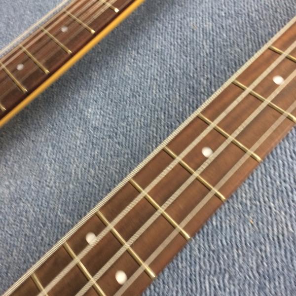 New style high-quality customized Double Neck & body electric guitar with rosewood fingerboard