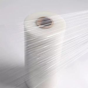 China PE Stretching Film with 500% Elongation ISO 9001 Certified and 100% Recyclable for Secure Packaging on sale