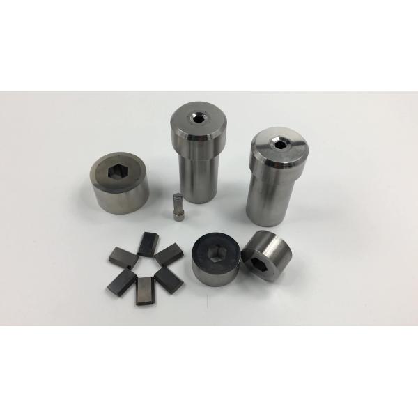 Buy Segmented Carbide Punches And Dies Grinding Surface With H6~H50mm Hole Size at wholesale prices