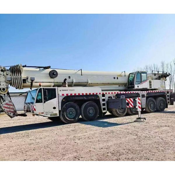 2009 Model Terex AC250-1 Used All Terrain Cranes 7 Booms Length 80m Fly Jib 21m