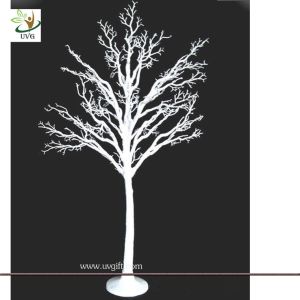 UVG wedding centerpiece ideas white plastic dry tree fake decorative twigs for
