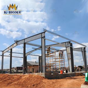 PU Wall Pre Engineered Steel Buildings Structure Metal Building For Factory