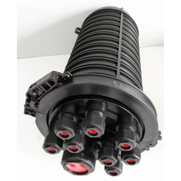 288 Cores IP68 Waterproof PC FTTH ABS Fiber Splicing Joint Enclosure with 1 Time