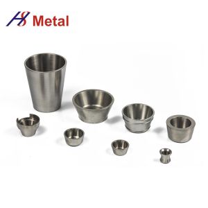 Metal Polished Molybdenum Crucible Pure 99.95%