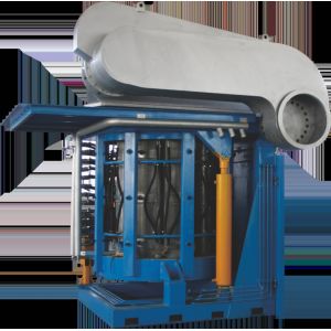 1400KW 500HZ Industrial Medium Frequency Induction Melting Furnace Steel Shell