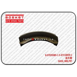 Isuzu NKR55 4JB1 Front Brake Shoe 8970350851 5471100591 8-97035085-1 5-47110059-1