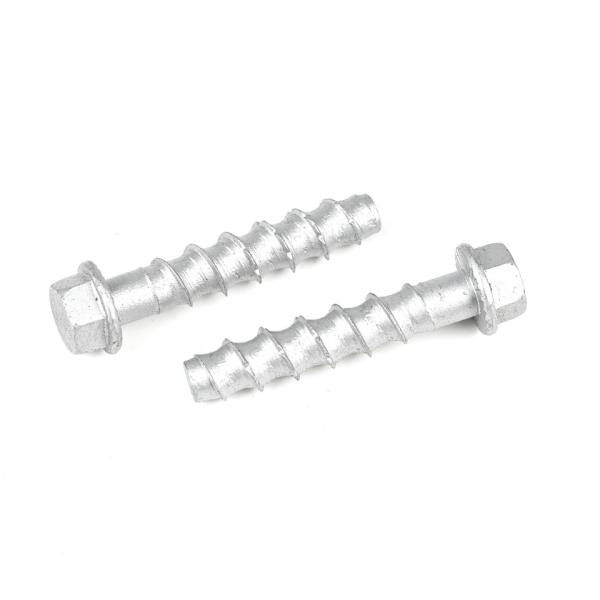 65mm Hex Head Masonry Screws Self Drilling Concrete Anchors Bolt For Guardrail