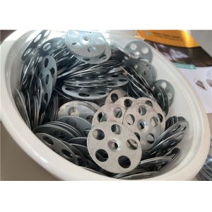 China 36mm Metal Fixing Discs Washer Used To Fasten Tile Backer Boards on sale