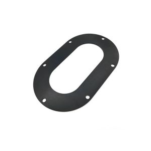 Customized Flat Oval Seal With Durable Silicone Rubber Gasket
