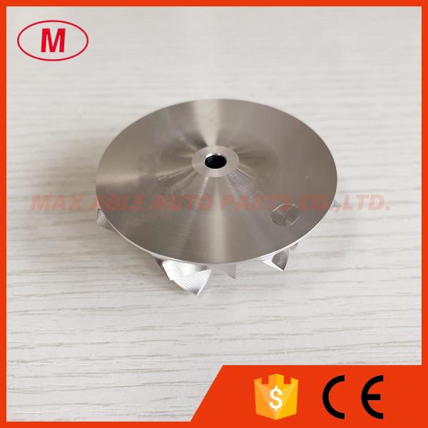 TD04HL 16T 49189-00016 43.43/56.02mm 4+4 blades High performance point milling aluminum 2618/billet compressor wheel