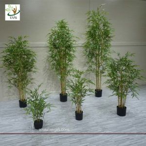UVG indoor bonsai silk artificial bamboo for office decoration PLT20