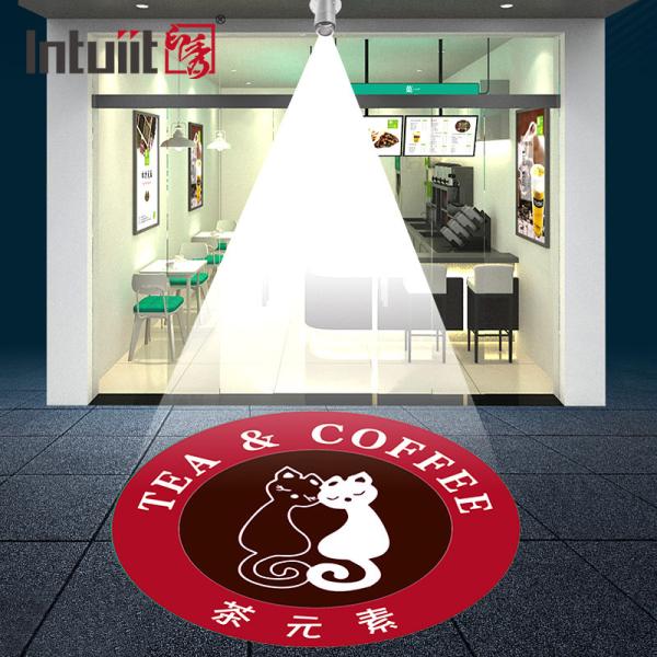 Buy 60W Led Rotating Advertising Gobo Light Outdoor HD Custom Pattern Logo Projector For Wedding Welcome at wholesale prices