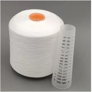 Durable RW 100% Polyester Ring Spun Yarn For Sewing