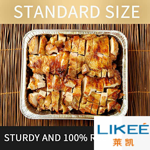 Buy Custom Design Aluminum Disposable Food Containers High Strength at wholesale prices