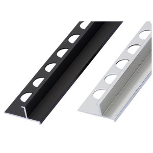 Decorative metallic interior baseboard for Aluminum cover line skirting board for tile trim