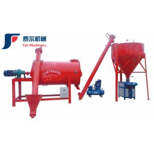 Quality 20-100T/H Mortar Mixing Equipment , Tower Type Dry Mortar Line Dry Mix Mortar for sale