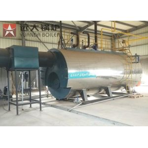 Quality Automatic Industrial WNS Gas Oil Fire Tube Boiler Wet Back Structure for sale