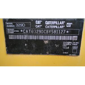 Used CAT 329D EXCAVATOR