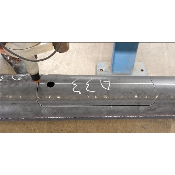 Buy Light Pole Machine Plate Welding Door Cutting at wholesale prices