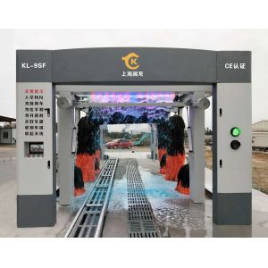 14 Brushes Automatic Tunnel Car Wash Machine length 30000mm