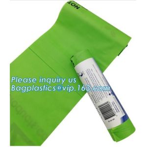 Kitchen Bath Bedroom Car Biodegradable & Compostable Transparent Poly Flat Bags