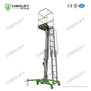 China SP32 Model 125kg Load Manual Winch Elevating Lift Platform with Tilted Platform on sale China SP32 Model 125kg Load Manual Winch Elevating Lift Platform with Tilted Platform on sale