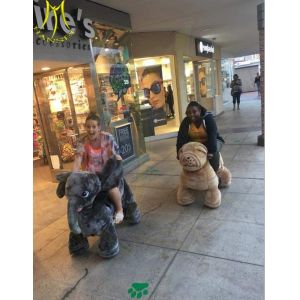 Hansel children game center kids indoor used plush toy electronic animal big