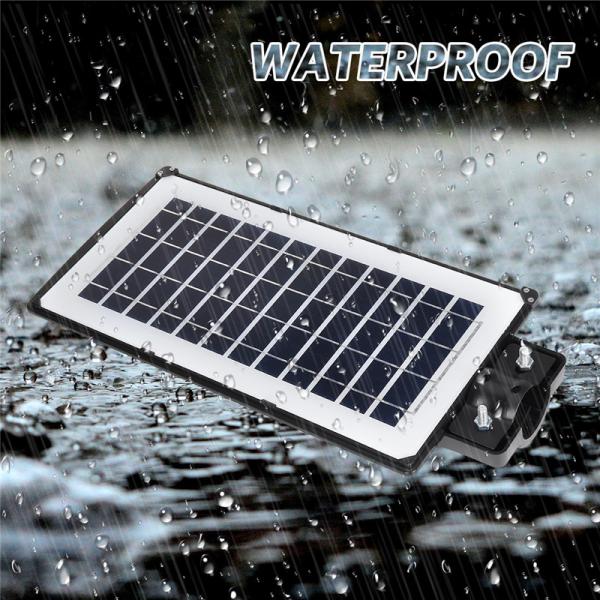 ABS Case All In One LED Solar Street Light With Lithium Iron Phosphate Battery