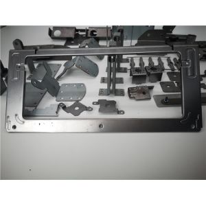 China Custom Made Precision Metal Stamping Parts Automotive Punching Plating Finish on sale