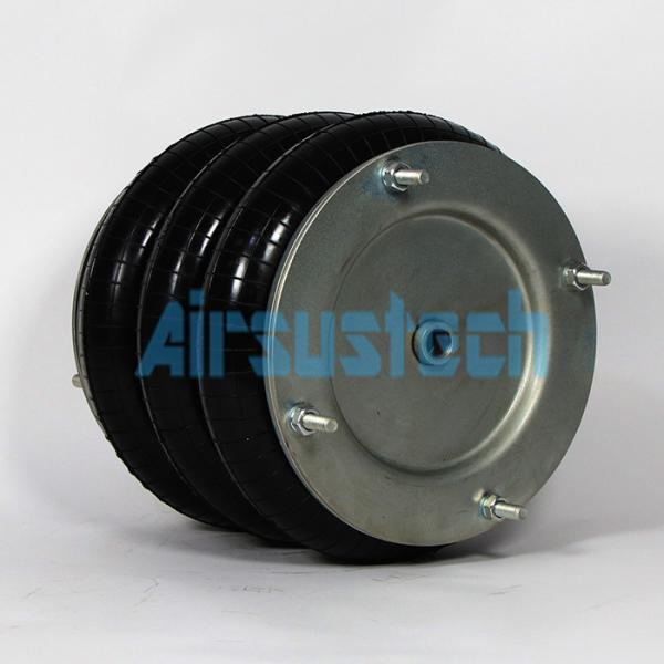 Buy 12x3 AIRSUSTECH Industrial Air Springs Vibration 100mm Convoluted Air Bag at wholesale prices