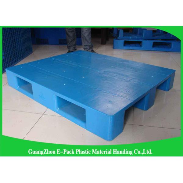 Customized Logistics Heavy Duty Plastic Pallets 1200 * 1200 * 160mm For Food Industry