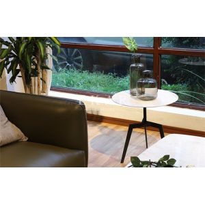 Living Room Round Coffee End Marble Side Table ZZ-ZC1720B