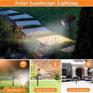 IP67 36LED Outdoor Solar Landscape Spotlights
