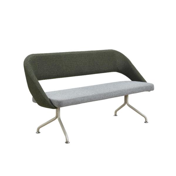 Buy Foam Upholstered Dining Bench With Powder Coating Leg 1ps/Ctn at wholesale prices