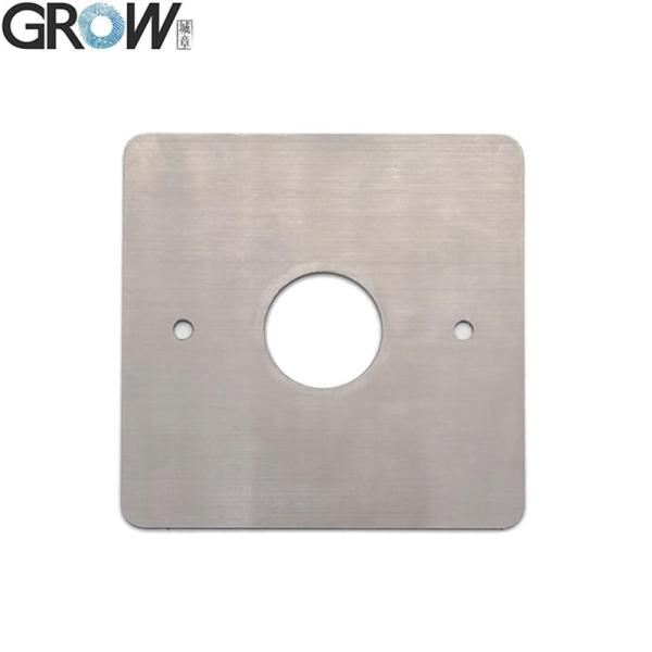 GROW R503-Iron Plate-M25 Stainless Steel Installation Plate For R503/R503-5V/R503Pro/R503S Fingerprint Sensor Module Scanner