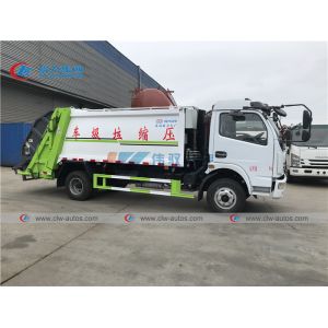 LHD 8cbm Waste Disposal Truck For Recycling Service