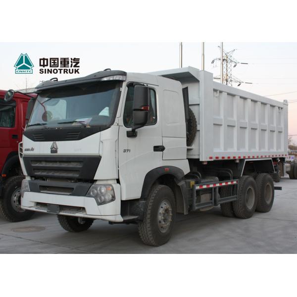 13R22.5 Tubeless Tyre Sinotruk Howo 6x4 Dump Truck A7 371hp 20CBM