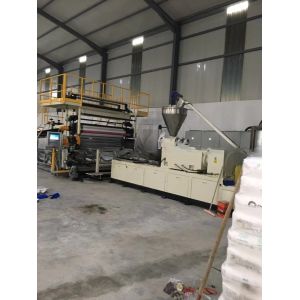 700-2000mm Sheet Width PVC Sheet Production Line with Automatic Feeding Mode and