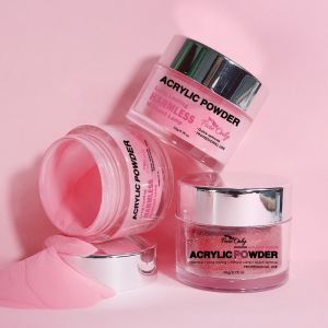 Custom Pure Only Fast Dry Glitter Colored Acrylic Nail Powder for Long Lasting