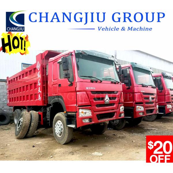 Used Sinotruk HOWO Excellent Quality 6X4 371HP 375HP Dump Truck Left Hand Drive