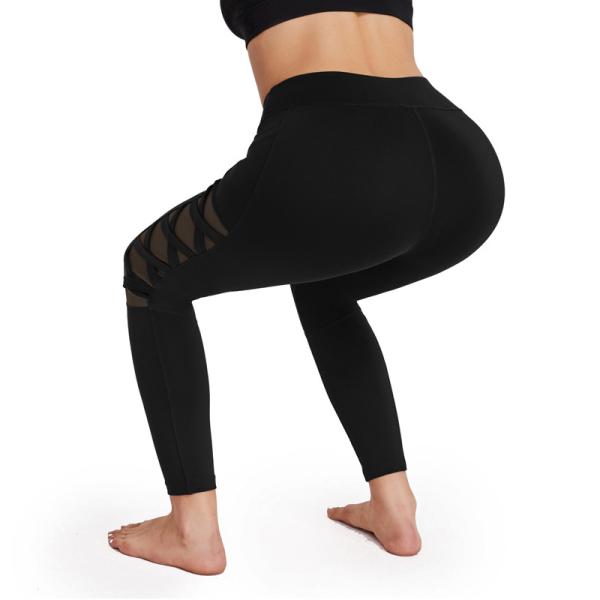 Seamless Polyester Yoga Pants Fitness Sportswear Breathable High Impact Leggings