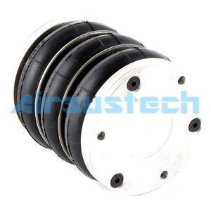 Contitech FT 22-6 DI CR Durability Rubber Steel Air Springs 1/4 NPTF Fitting 80