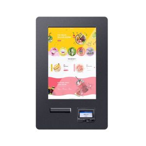 32"Outdoor Wall Mount Waterproof Touch Screen Self Order Payment With Printer