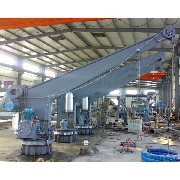 Buy Rescue boat hydraulic davit&crane single arm gravity and winch at wholesale prices