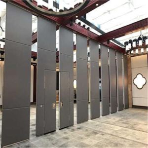 Banquet Hall Acoustic Movable Partition Soundproof Wood Folding Partition Walls