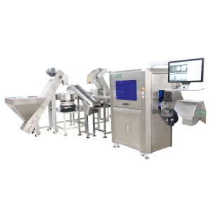 Quality Full Automatic AI Vision Inspection Machine for Caps with Comprehensive Defect Detection and Self-Developed Software for sale
