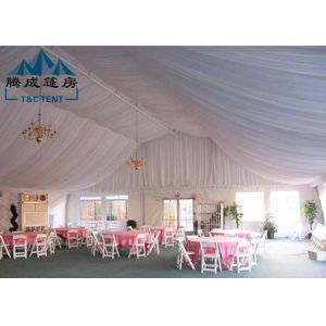 All Seasons Outdoor Canopy Tent With Sides , Commercial Event Tents Hot - Dipped