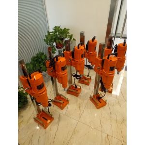 Core drill machine JS-250C with 2 gear speed for reinforced concrte drilling.