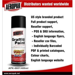 Quality Aeropak Metal Graffiti Spray Paints for sale