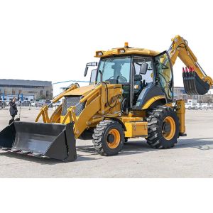WZ40-30 Mini Backhoe Loader Hydraulic 4x4 3 Ton With Multifunction Bucket